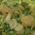 あゆたっくん's cooksnap of when they made 豆苗と玉子と海老のシャキシャキ炒め.