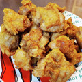 ママうさこ's cooksnap of when they made ＊米粉でサクサク♪我が家の大分から揚げ＊.
