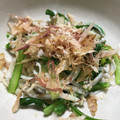 こにた's cooksnap of when they made レンつく副菜♡春菊とえのきのお浸し.