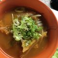♡miiiii♡'s cooksnap of when they made 豆腐のチゲ風スープ.