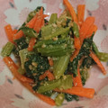 precious☆'s cooksnap of when they made ♡小松菜とにんじんのごま和え♡お弁当にも.
