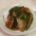 papikun's cooksnap of when they made 簡単　五目あんかけ焼きそば.