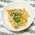 乙川日奈's cooksnap of when they made もやし＆ほうれん草の白ごまラー油ナムル.