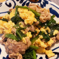 qnmrs639's cooksnap of when they made 豚肉とほうれん草と卵の炒め物　簡単.