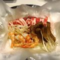 SAsunny's cooksnap of when they made 豚もも肉とキノコのホイル焼き.