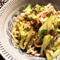 クック☆やーっ！'s cooksnap of when they made 節約料理♪鶏皮とキュウリの中華和え.