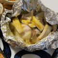 Asamin524's cooksnap of when they made 鱈のカレーマヨチーズホイル焼き.
