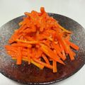 amキッチン's cooksnap of when they made レンチンで！人参のピリ辛味噌マリネ.