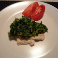 ふみきてぃ's cooksnap of when they made ヘルシー☆ささ身の酒蒸しほうれん草ソース.