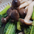 RMNT's cooksnap of when they made 雪菜と舞茸の煮浸し.