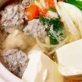 まっちゃ小豆's cooksnap of when they made 節分にも◆いわしのつみれ鍋（塩味鍋つゆ）.