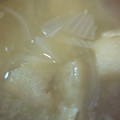あゆたっくん's cooksnap of when they made 油揚げと玉ねぎの味噌汁.
