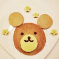 ゆいmaru3's cooksnap of when they made カワイイ♡クマのホットケーキ♡.