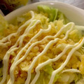 MULA's cooksnap of when they made 揚げ玉とレタスのめんつゆマヨネーズサラダ.