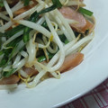 水滸伝's cooksnap of when they made 簡単！もやしとニラのウインナー炒め.