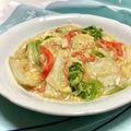 お料理ニャロメ's cooksnap of when they made 簡単に♪白菜とカニカマの卵とじ中華餡掛け.