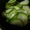 kunya's cooksnap of when they made 超簡単！ズッキーニの塩もみ.