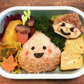 のんタイム's cooksnap of when they made 幼稚園(年長)双子のお弁当1.