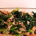 マリネ大好き❤️'s cooksnap of when they made レンジで簡単！！春菊のお浸しなめたけ和え.