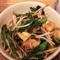 dxbphkoc's cooksnap of when they made おかずもう一品♪もやしと小松菜炒め.