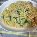 あこぅ's cooksnap of when they made 簡単＊鶏とブロッコリーのクリームパスタ＊.