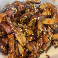 GGSクッキング's cooksnap of when they made 簡単早いエコレシピ☆椎茸のくきの佃煮.