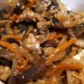 withスマーフ's cooksnap of when they made 息子のイチオシ✿なすと豚肉丼✿.