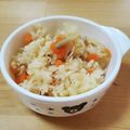 Hゆみ's cooksnap of when they made しらすの炊き込みごはん♪幼児食に味薄め.
