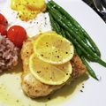 HRHKL's cooksnap of when they made カジキのムニエル レモンバターソース.