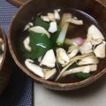 明日の風☆'s cooksnap of when they made 松茸たっぷり✨今年のお吸い物.