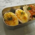 龍青空ママ's cooksnap of when they made お弁当に☆ベイクド茹で卵.