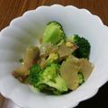 ramieru's cooksnap of when they made 簡単時短ブロッコリー とザーサイのサラダ.