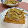 へい♡ゆー♡'s cooksnap of when they made 楽チン♪厚揚げon大根おろし&なめ茸がけ.