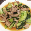 ☆シャコタン☆'s cooksnap of when they made 豚肉と青梗菜炒め.