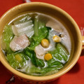 クッカーまさおちゃん's cooksnap of when they made 大根と白菜のコンソメスープ.