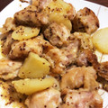 みゅあさん's cooksnap of when they made 鶏もも肉とじゃがいもの粒マスタード炒め.