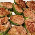 cook☆mi's cooksnap of when they made ピーマン肉詰め♪はんぺんと梅干しで.
