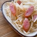 キャシーキャサリン's cooksnap of when they made 簡単あと１品☆もやしウインナー鶏ガラ炒め.