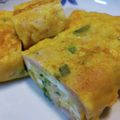 koara☺'s cooksnap of when they made 小ネギとハムの卵焼き.