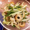 パッシーユ's cooksnap of when they made ちくわと水菜のからし酢醤油あえ.