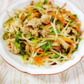 ふうはっちゃん's cooksnap of when they made 焼き肉のたれ簡単豚コマと残り野菜の炒め物.