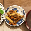 Chikagaeru's cooksnap of when they made ごぼうと人参の甘辛炒め.