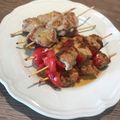 Yokchina's cooksnap of when they made 豚トロ風串焼きバーベキュー.