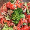 saki1010's cooksnap of when they made ブロッコリーとパプリカのサラダ.