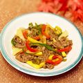 なつき☆ミ's cooksnap of when they made 酸味♪細切りジャガイモと牛肉のピリ辛炒め.
