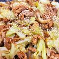 なーなちゃん's cooksnap of when they made 豚こまとキャベツのコチュジャン炒め♪.