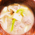 kinniko's cooksnap of when they made 簡単、いわしのつみれ汁.