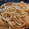 伊藤ゆずえもん's cooksnap of when they made ゴルゴンゾーラパスタのリンゴ生ハム添え.
