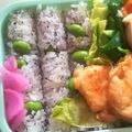 みいちゃんコック's cooksnap of when they made ❤お弁当シリーズ「枝豆ゆかりご飯」.