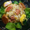 プルンバゴ's cooksnap of when they made 簡単♪焼豚と冷凍ご飯で♪チャーハン♪.